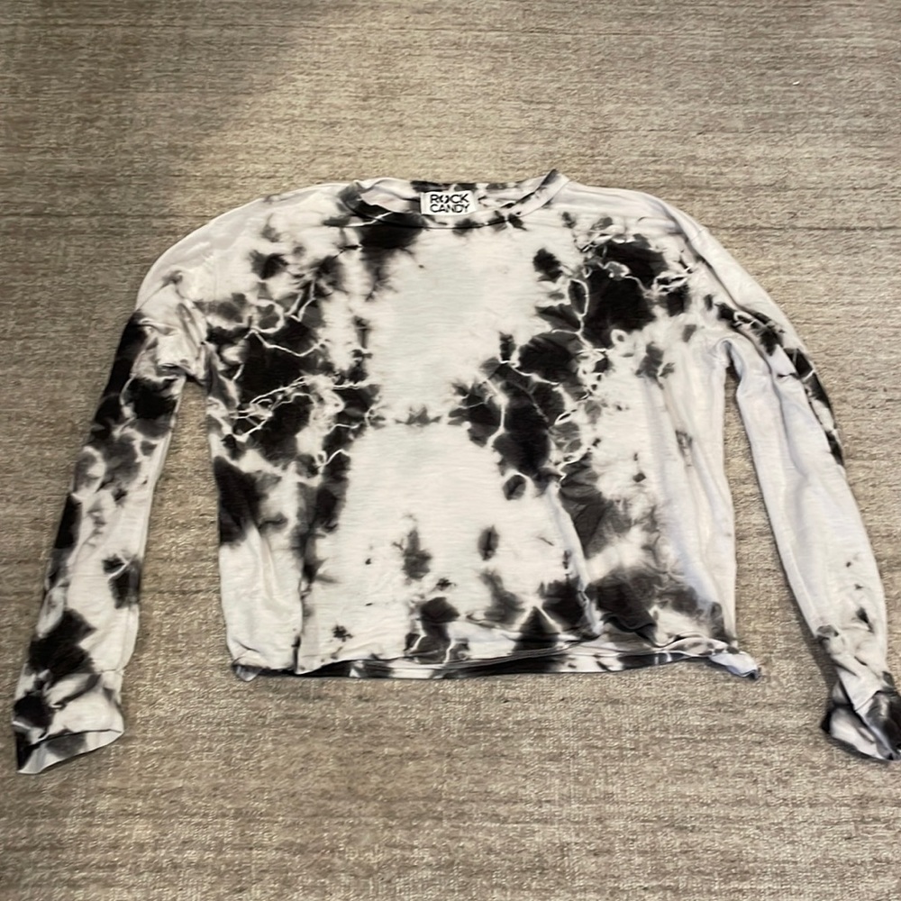 Girls Rock Candy long sleeve tie dye shirt